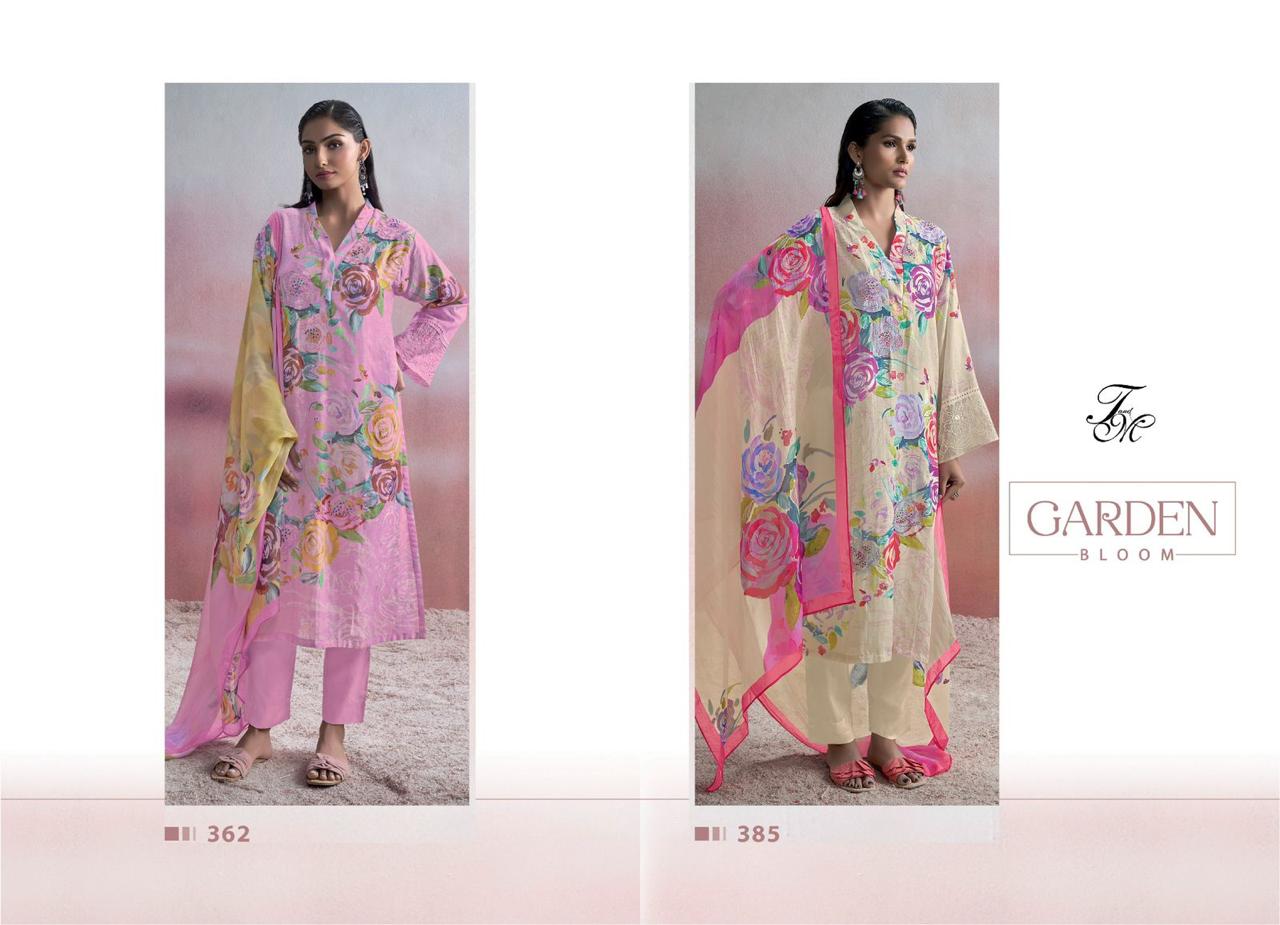 Garden Bloom Tm Cotton Lawn Pant Style Suits Exporter Ahmedabad