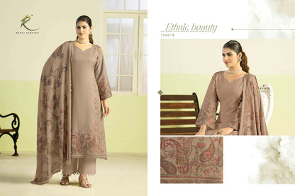 Garden Of Blossoms 73437 Rakhi Fashion Cotton Pant Style Suits Wholesaler India
