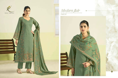 Garden Of Blossoms 73437 Rakhi Fashion Cotton Pant Style Suits Wholesaler India