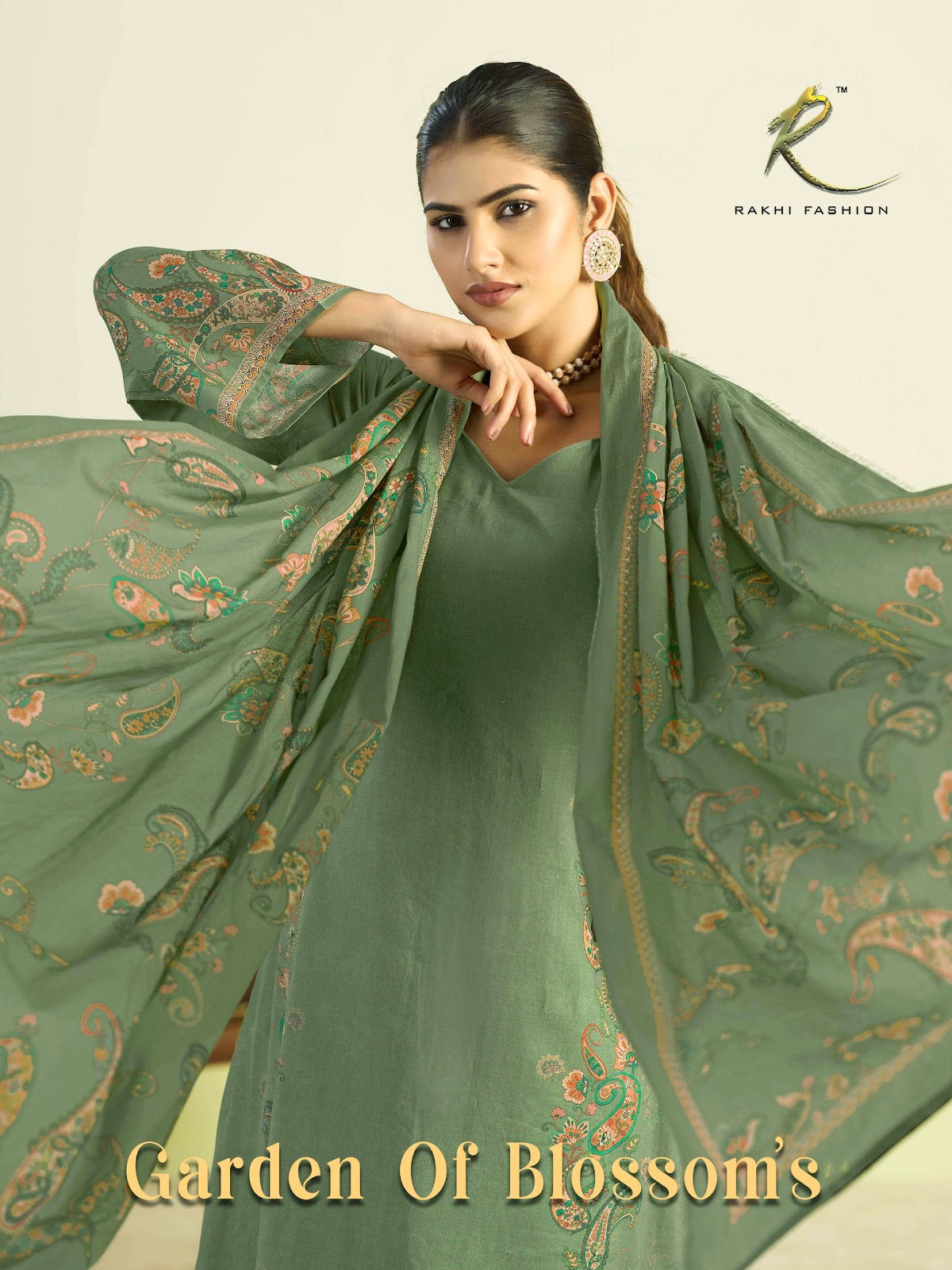 Garden Of Blossoms 73437 Rakhi Fashion Cotton Pant Style Suits Wholesaler India