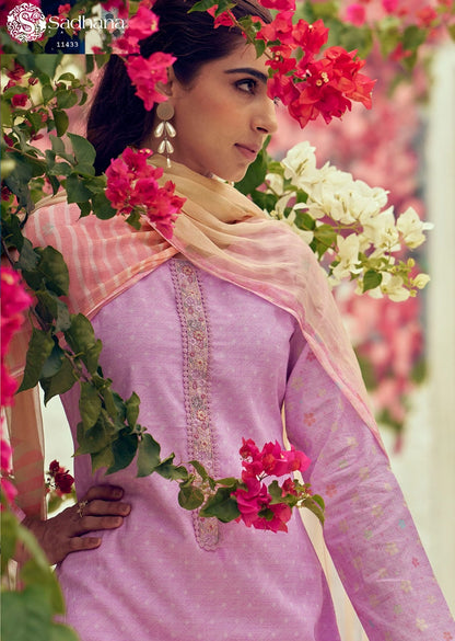 Garden Of Eden Sadhana Pure Lawn Plazzo Style Suits Exporter Gujarat