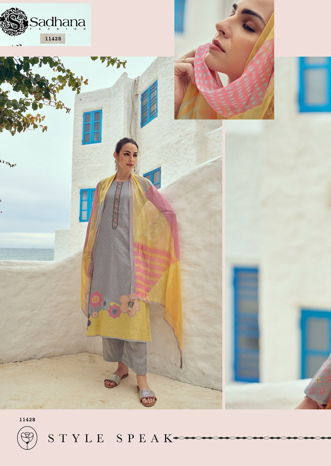 Garden Of Eden Sadhana Pure Lawn Plazzo Style Suits Exporter Gujarat