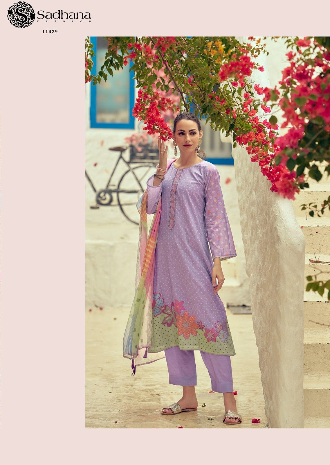 Garden Of Eden Sadhana Pure Lawn Plazzo Style Suits Exporter Gujarat