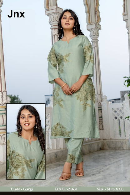 Gargi Jnx Kurti Pant Set Exporter Ahmedabad