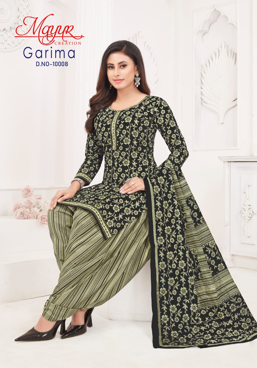Garima Vol 10 Mayur Creation Cotton Dress Material Wholesale Rate