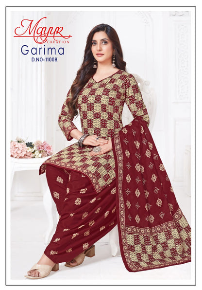 Garima Vol 11 Mayur Creation Cotton Dress Material Manufacturer Gujarat