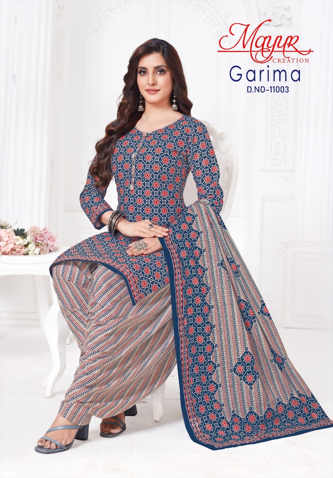 Garima Vol 11 Mayur Creation Cotton Dress Material Manufacturer Gujarat