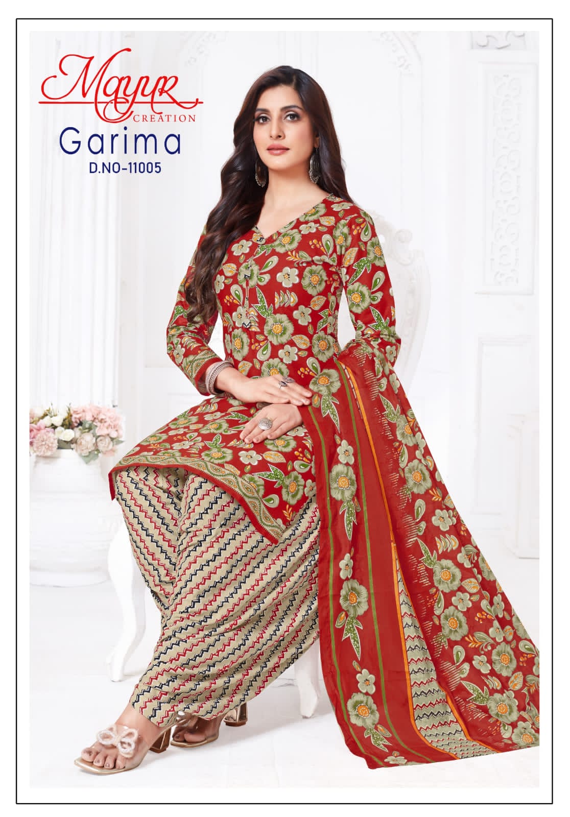 Garima Vol 11 Mayur Creation Cotton Dress Material Manufacturer Gujarat