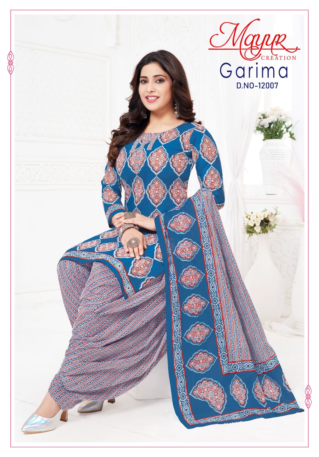 Garima Vol 12 Mayur Creation Cotton Dress Material Exporter Ahmedabad