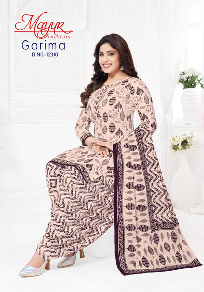 Garima Vol 12 Mayur Creation Cotton Dress Material Exporter Ahmedabad
