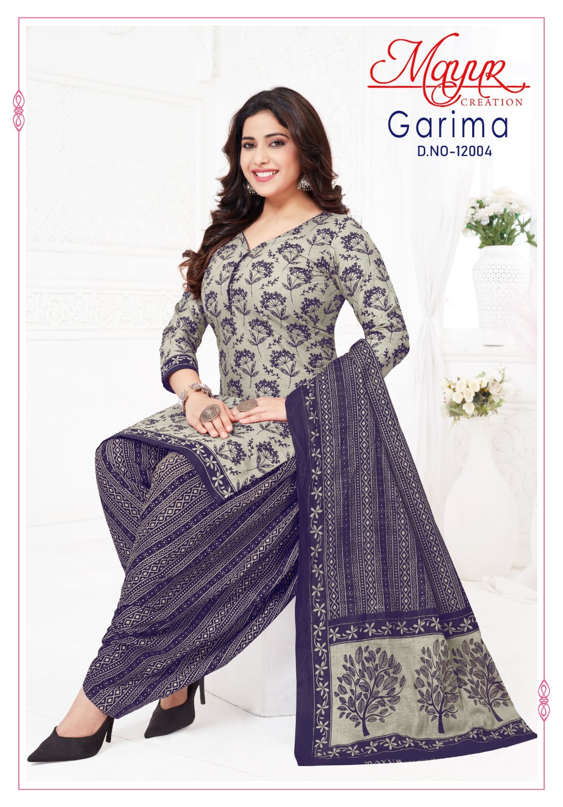 Garima Vol 12 Mayur Creation Cotton Dress Material Exporter Ahmedabad