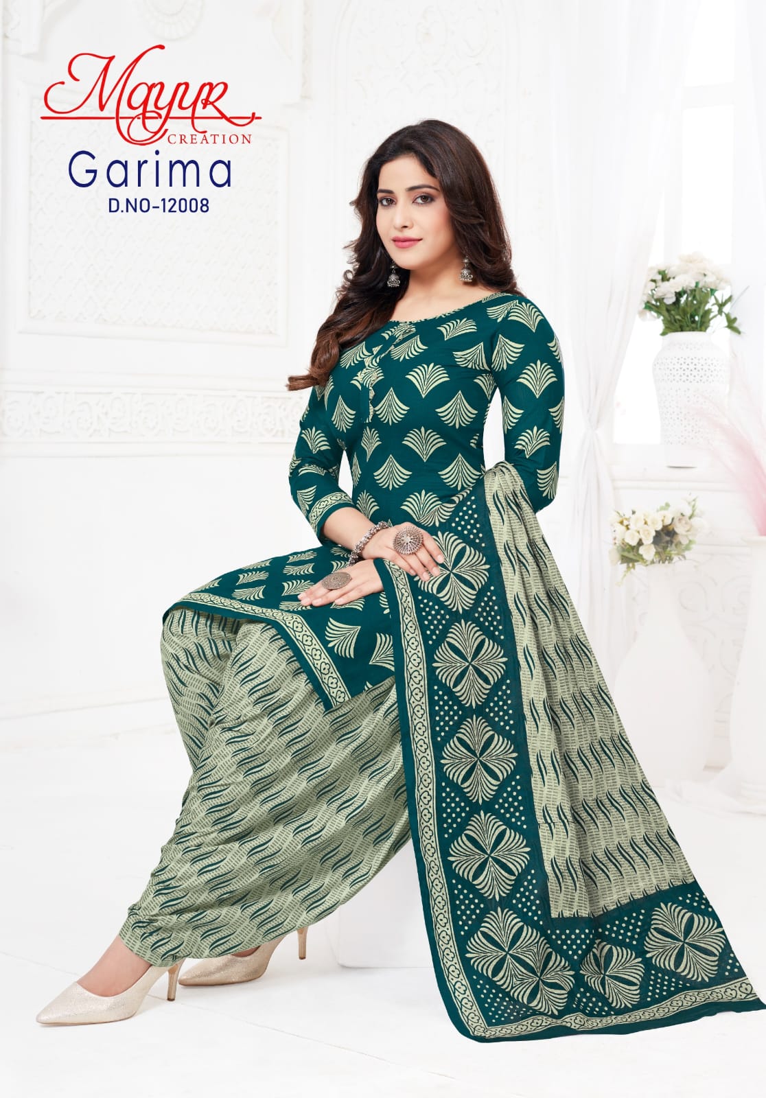 Garima Vol 12 Mayur Creation Cotton Dress Material Exporter Ahmedabad