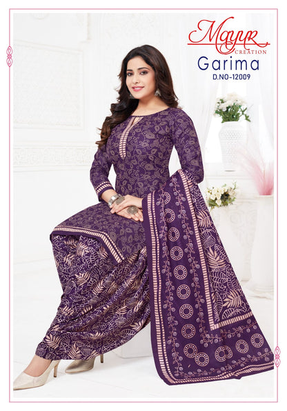 Garima Vol 12 Mayur Creation Cotton Dress Material Exporter Ahmedabad