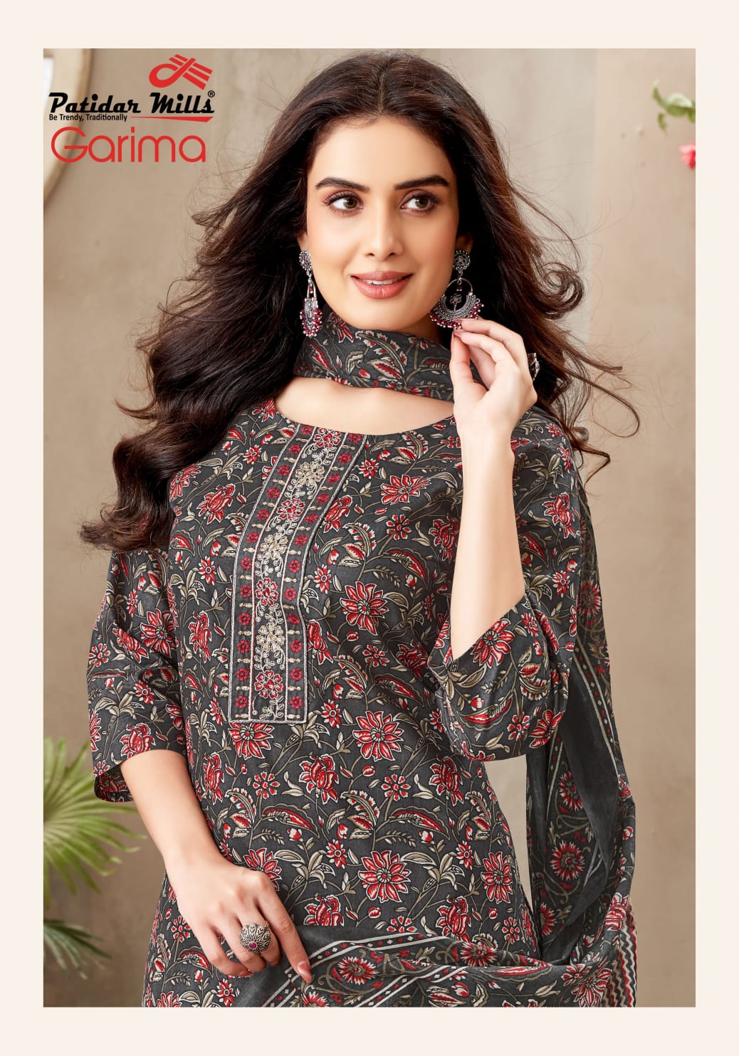 Garima Vol 3 Patidar Mills Readymade Cotton Pant Suits Exporter Gujarat