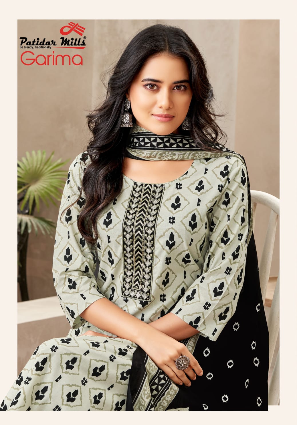 Garima Vol 3 Patidar Mills Readymade Cotton Pant Suits Exporter Gujarat