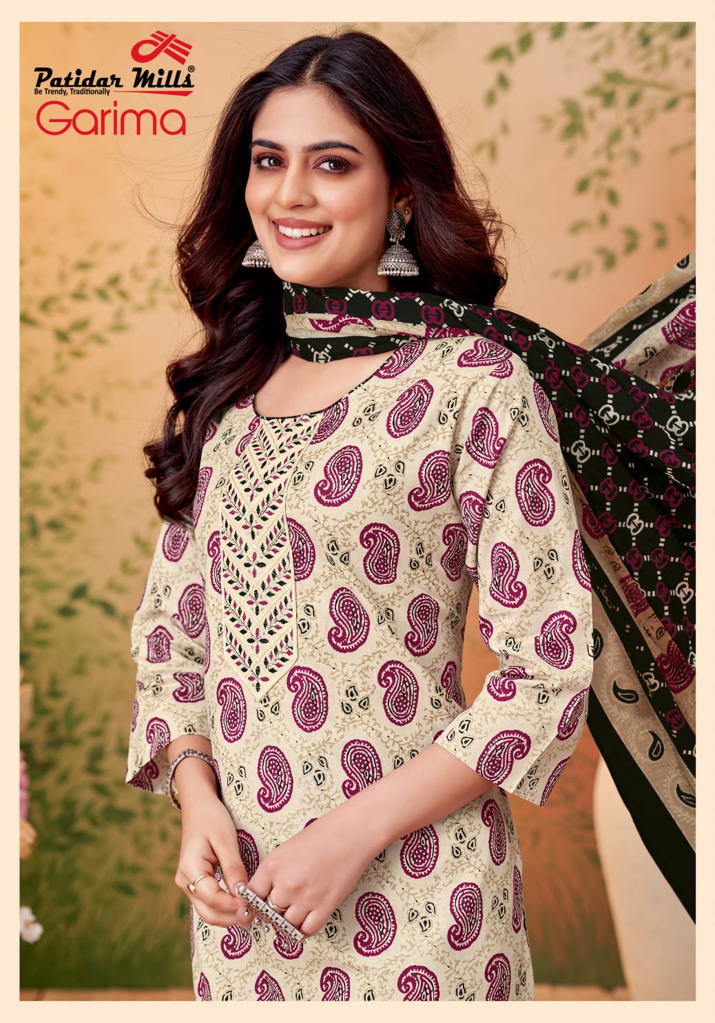 Garima Vol 4 Patidar Mills Readymade Cotton Pant Suits Wholesaler