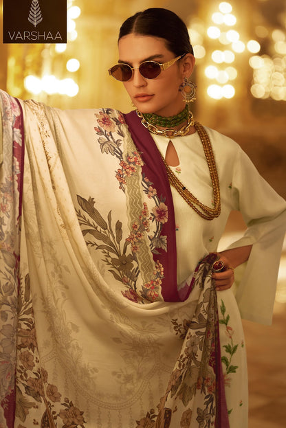 Garnet Varshaa Pashmina Suits Wholesale Rate