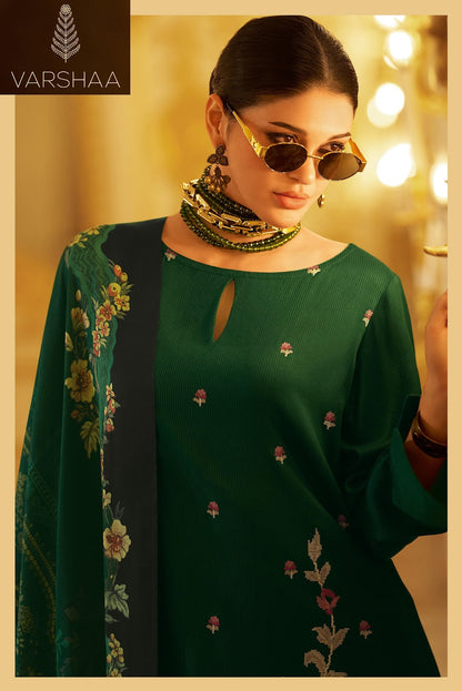 Garnet Varshaa Pashmina Suits Wholesale Rate