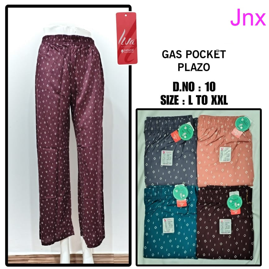 Gas Pocket Jnx Rayon Branded Palazzo Manufacturer Ahmedabad