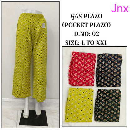 Gas Pocket Jnx Rayon Branded Palazzo Manufacturer Ahmedabad