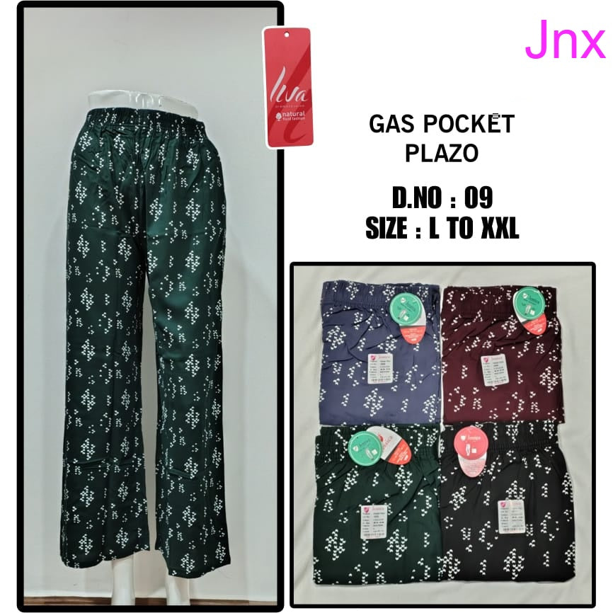 Gas Pocket Jnx Rayon Branded Palazzo Manufacturer Ahmedabad