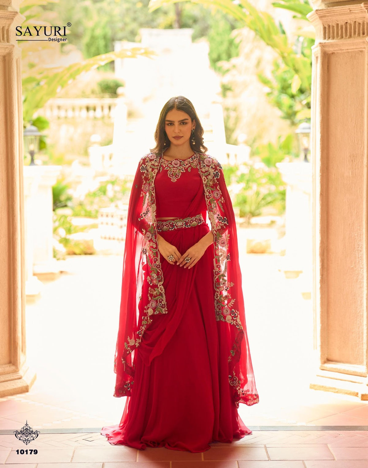 Gauhar Sayuri Georgette Indo Western Pair Wholesale Price