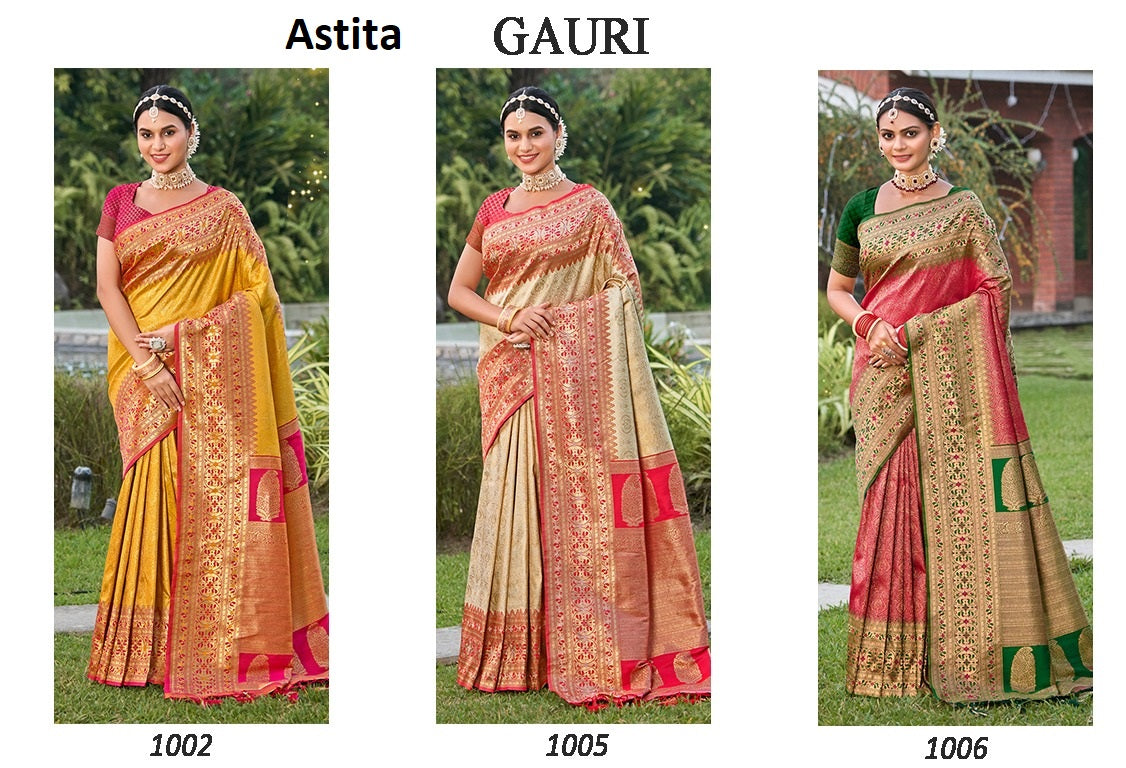 Gauri Astita Banarasi Silk Sarees Wholesaler India