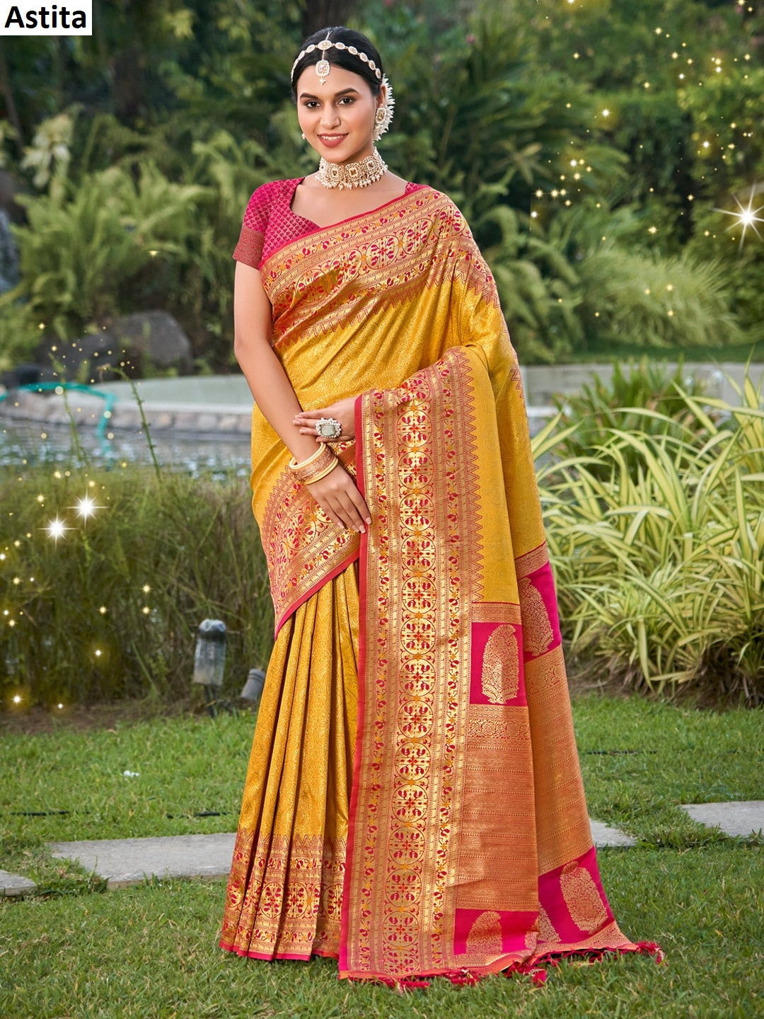 Gauri Astita Banarasi Silk Sarees Wholesaler India