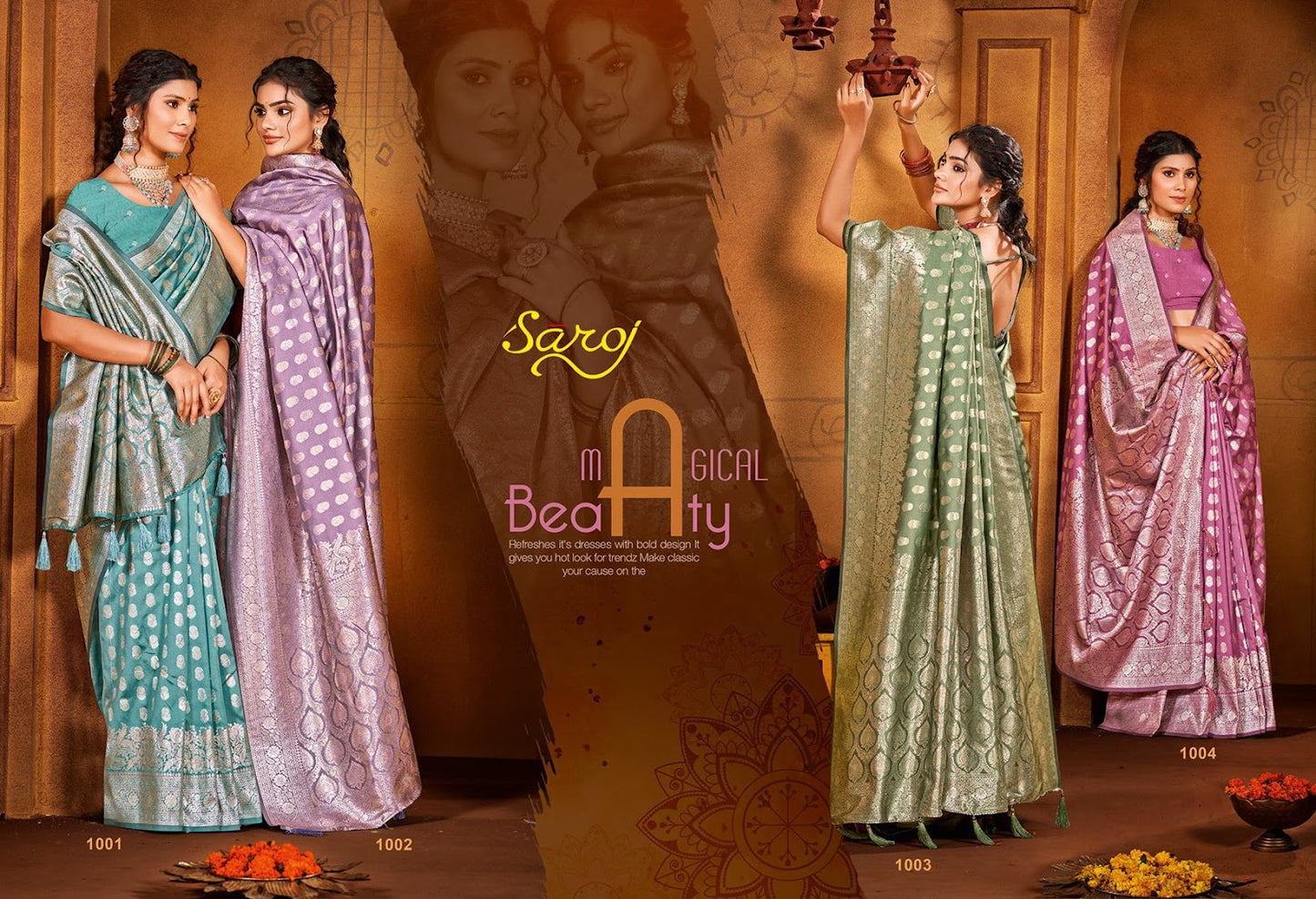 Gauri Nandan Silk Vol 2 Saroj Sarees Exporter