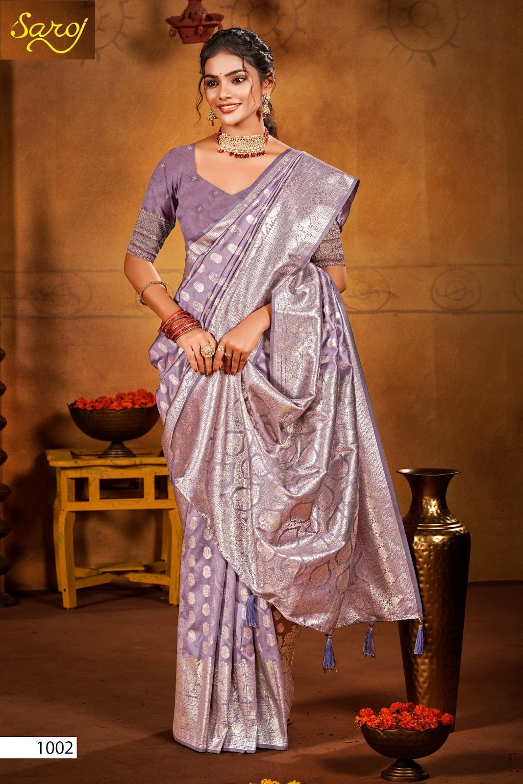 Gauri Nandan Silk Vol 2 Saroj Sarees Exporter
