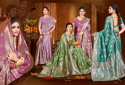 Gauri Nandan Silk Vol 4 Saroj Sarees Manufacturer