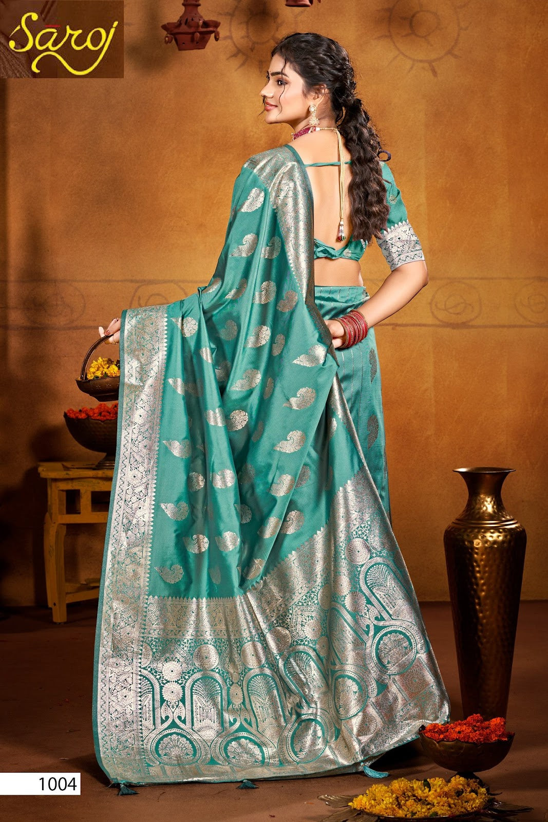 Gauri Nandan Silk Vol 4 Saroj Sarees Manufacturer