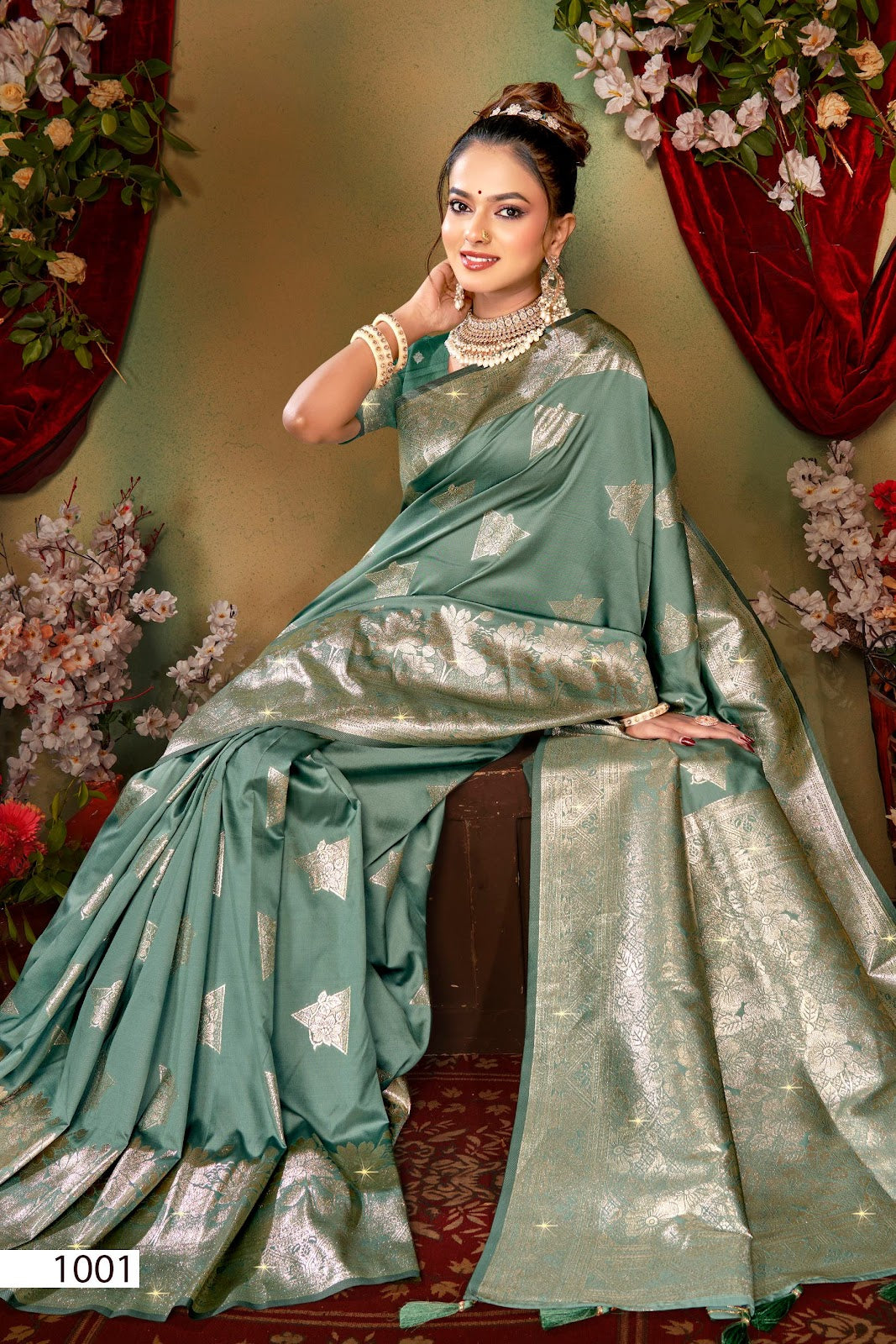 Gauri Nandan Silk Vol 5 Saroj Sarees Supplier