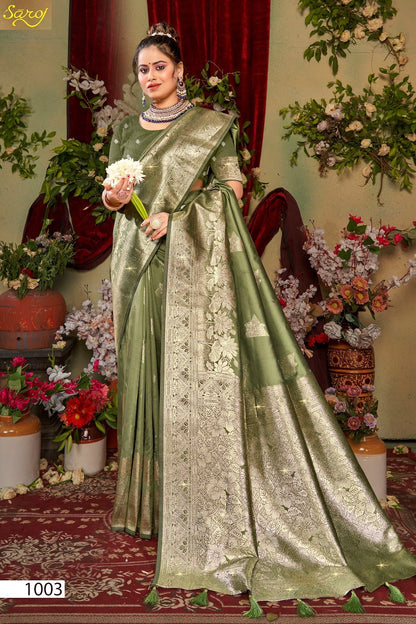 Gauri Nandan Silk Vol 5 Saroj Sarees Supplier