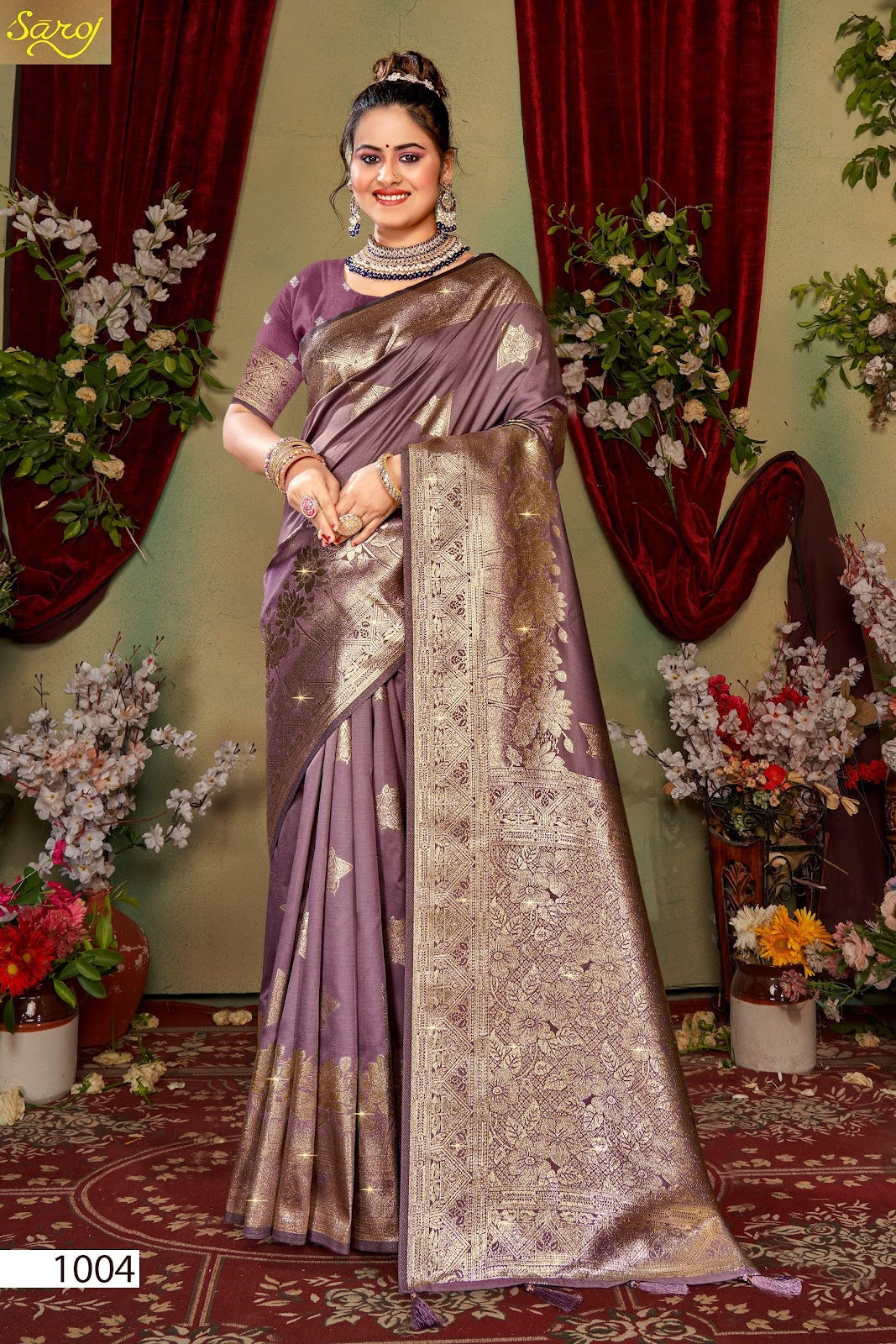 Gauri Nandan Silk Vol 5 Saroj Sarees Supplier
