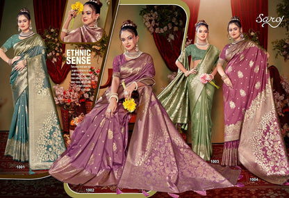 Gauri Nandan Silk Vol 6 Saroj Sarees Wholesaler