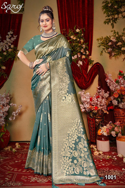 Gauri Nandan Silk Vol 6 Saroj Sarees Wholesaler