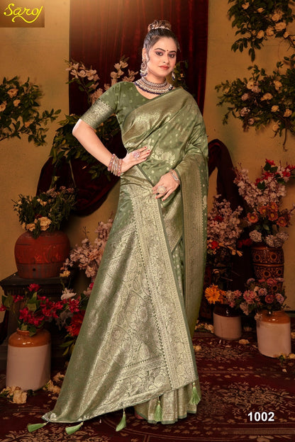 Gauri Nandan Silk Vol 7 Saroj Sarees Wholesale Rate