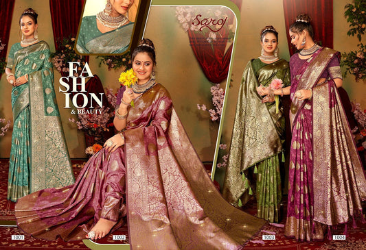 Gauri Nandan Silk Vol 8 Saroj Sarees Wholesale