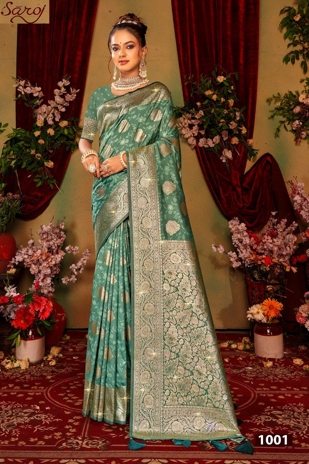 Gauri Nandan Silk Vol 8 Saroj Sarees Wholesale