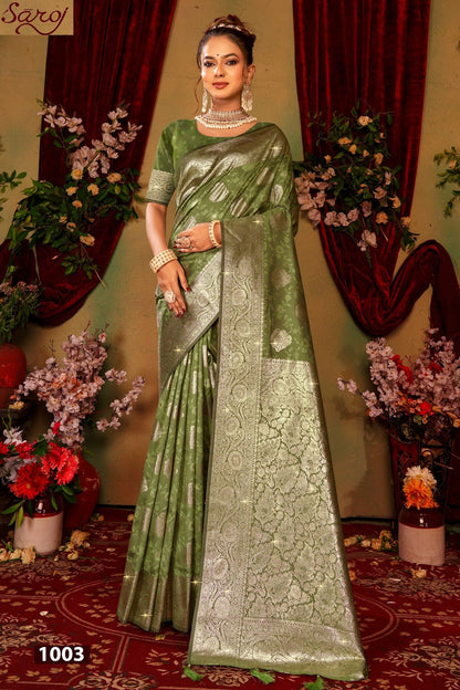 Gauri Nandan Silk Vol 8 Saroj Sarees Wholesale