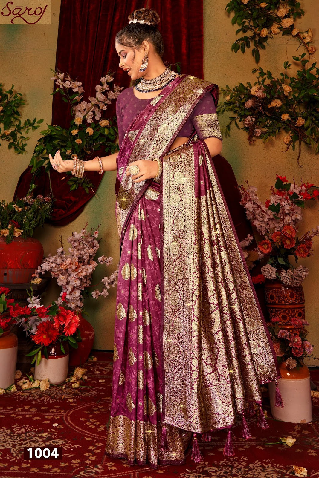 Gauri Nandan Silk Vol 8 Saroj Sarees Wholesale