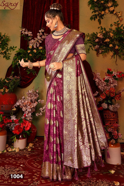 Gauri Nandan Silk Vol 8 Saroj Sarees Wholesale