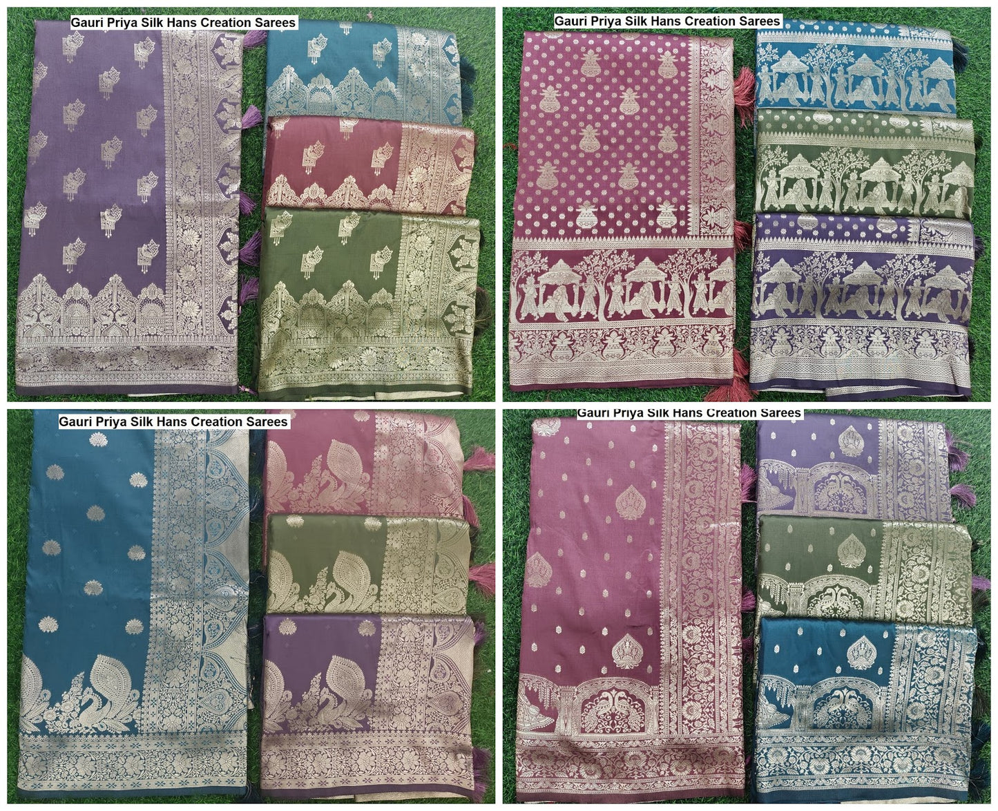 Gauri Priya Silk Hans Creation Sarees Wholesaler Gujarat