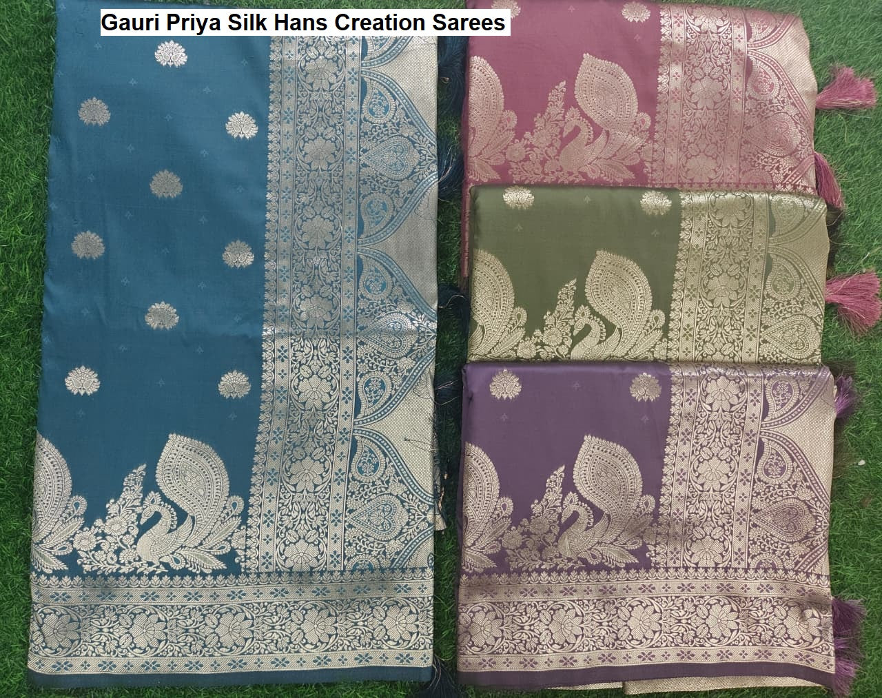 Gauri Priya Silk Hans Creation Sarees Wholesaler Gujarat