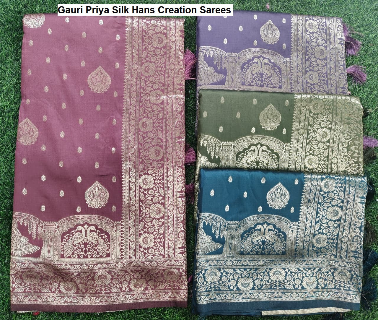 Gauri Priya Silk Hans Creation Sarees Wholesaler Gujarat