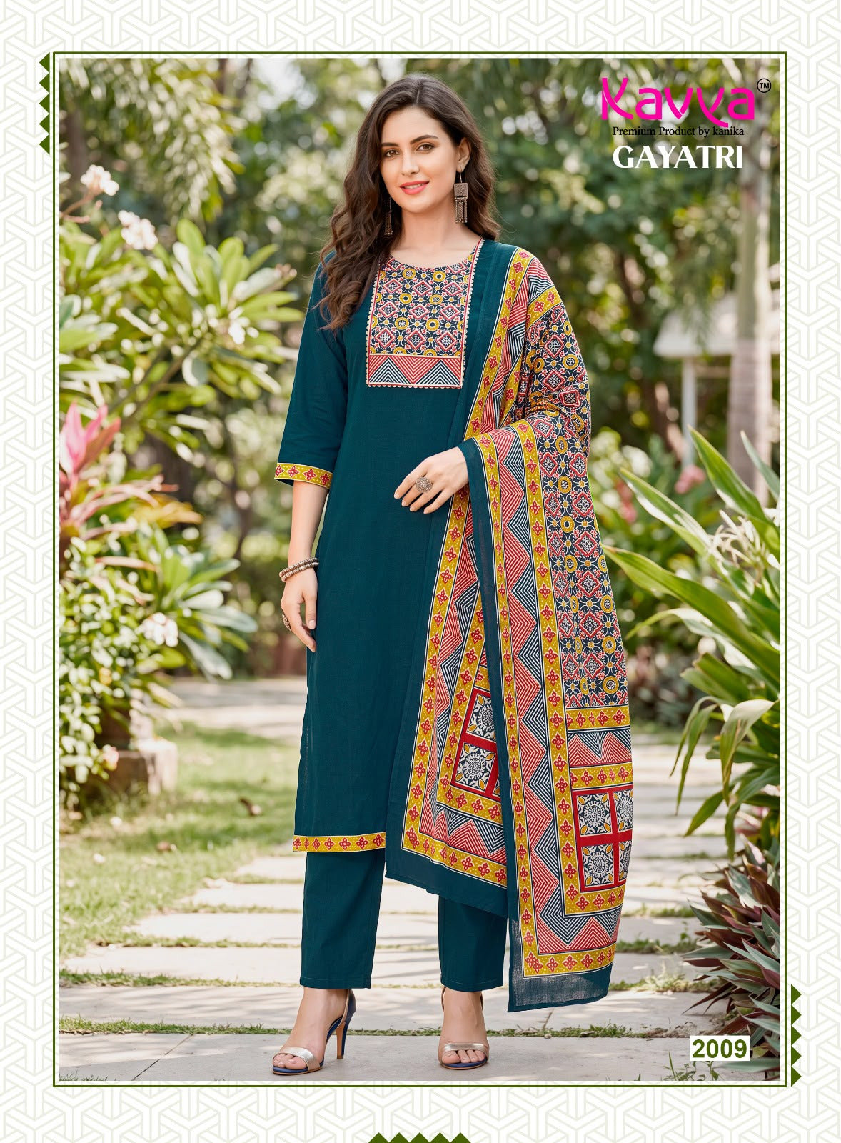 Gayatri Vol 2 Kavya Dhabu Readymade Cotton Pant Suits Wholesaler Ahmedabad