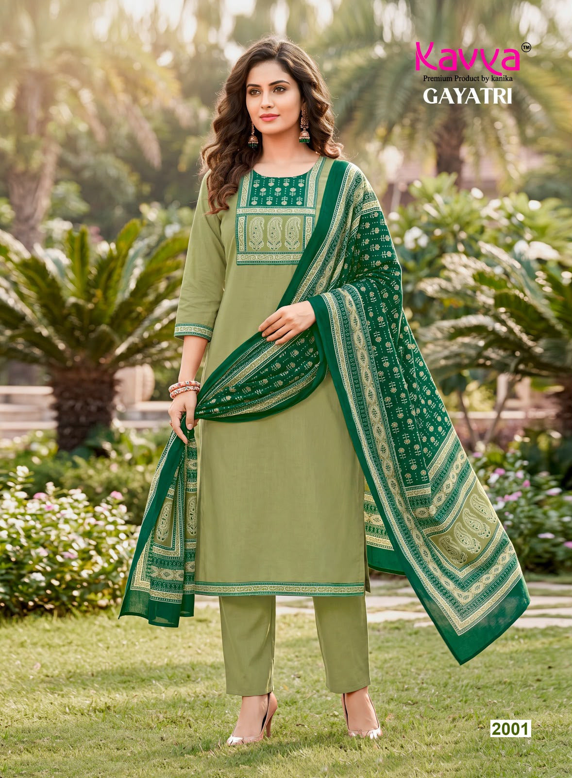 Gayatri Vol 2 Kavya Dhabu Readymade Cotton Pant Suits Wholesaler Ahmedabad