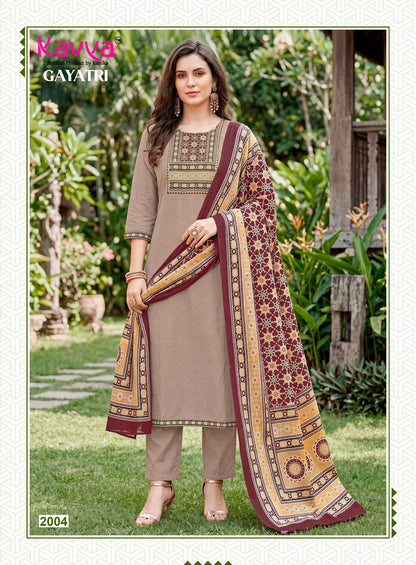 Gayatri Vol 2 Kavya Dhabu Readymade Cotton Pant Suits Wholesaler Ahmedabad