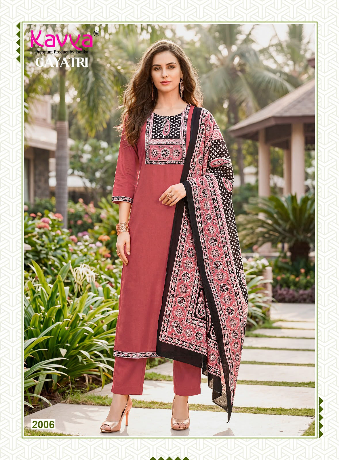 Gayatri Vol 2 Kavya Dhabu Readymade Cotton Pant Suits Wholesaler Ahmedabad